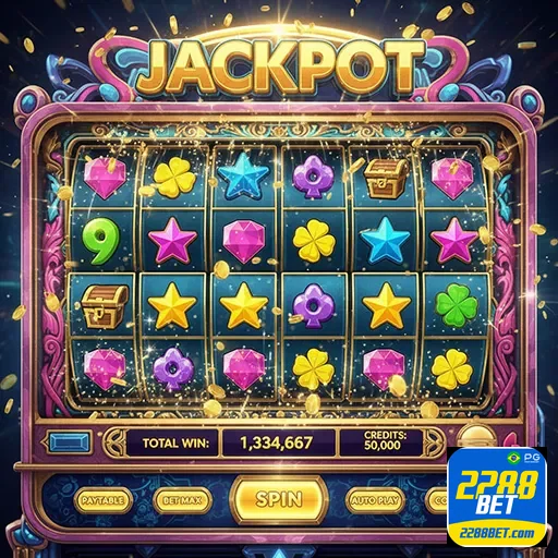 Imagem de slots interativos para promoções atraentes